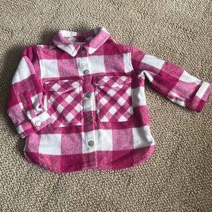 Girls Zara Shirt Jacket